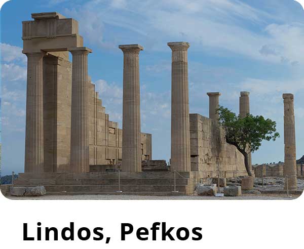 Lindos, Pefkos​